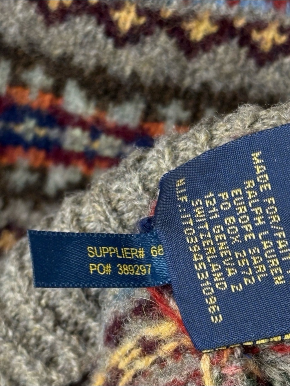 Polo Ralph Lauren Multicolor Fair Isle Crewneck Sweater - Women's - Picture 8 of 9